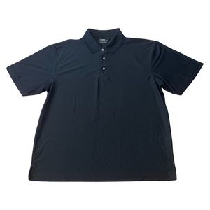 PGA Tour Men's Polo Golf Shirt Size XL - Black